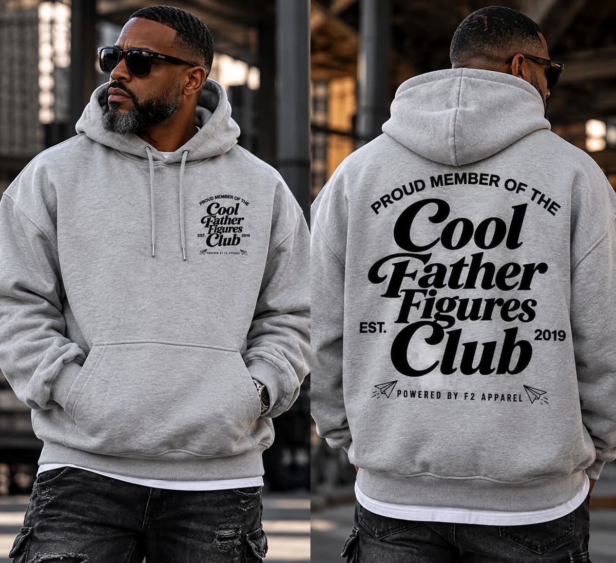 Cool Father Figures Club hoodie