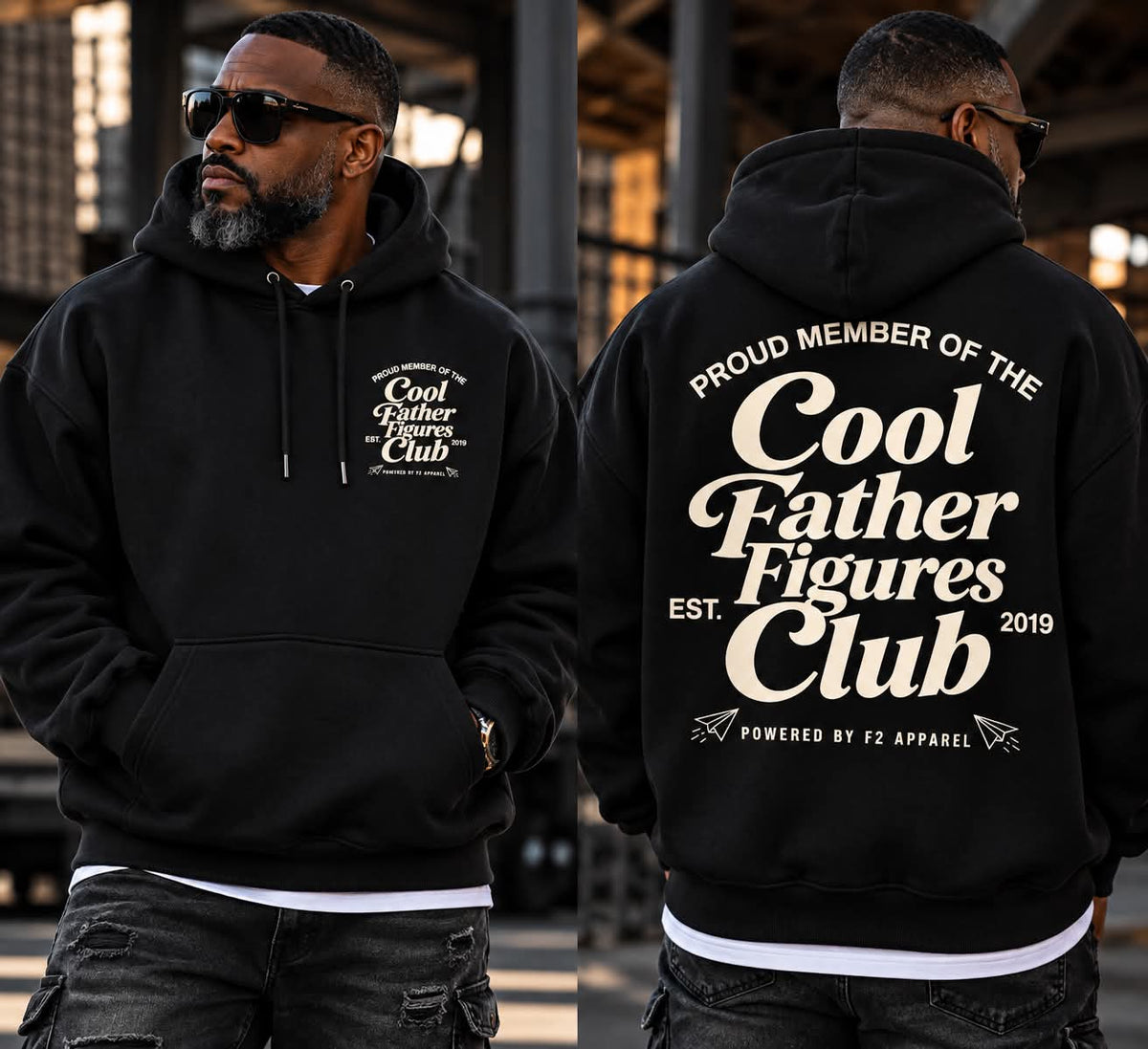 Cool Father Figures Club hoodie