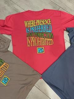 Vibrant "F2 Island" tee in soft cotton, showcasing a bold design that embodies a carefree, imperfectly perfect vibe.
