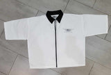 F2 "CarHop" oversized multi-use zipper shirt