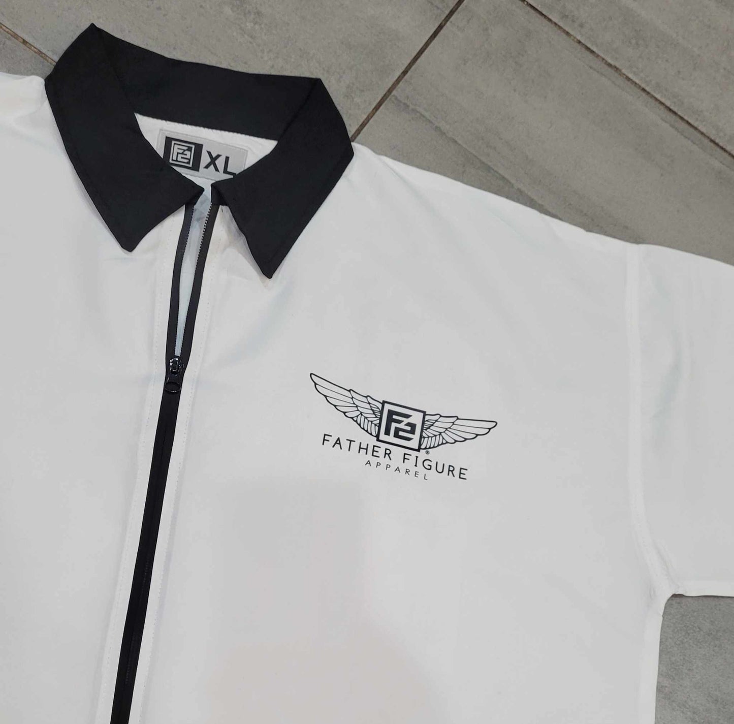 F2 "CarHop" oversized multi-use zipper shirt