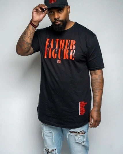 Stylish F2 "Classic" Essential tee in soft cotton with a unique drop tail design and bold F2 print and stamp detail.