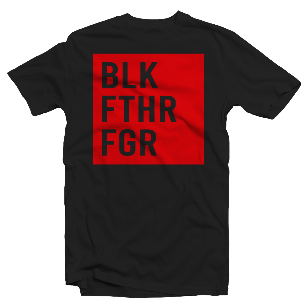 The New F2 “No Vowels” tee (Blk/Red)