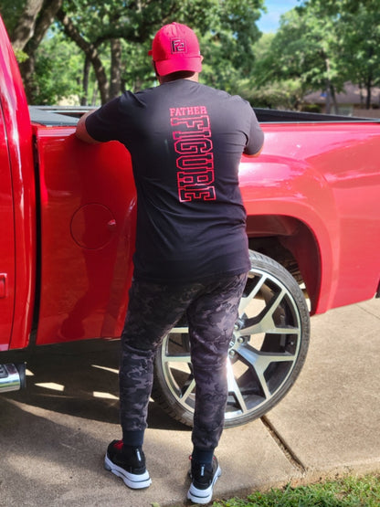 The F2 “Varsity” tee (Blk/Red)